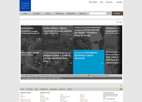 web hrw impact 3 web impact 3 2009: A Year of Impact
