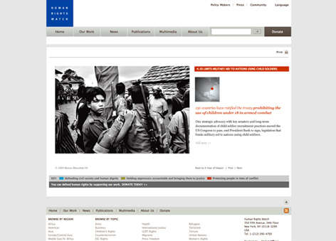 web hrw impact 4 web impact 4 2009: A Year of Impact