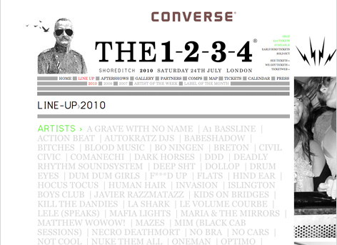 1234 10 web22 The 1234 Shoreditch 2010 